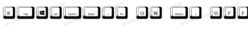 Keyboard ON or OFF i字体转换